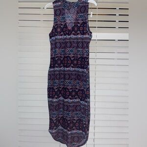 Cute and easy print body-con dress